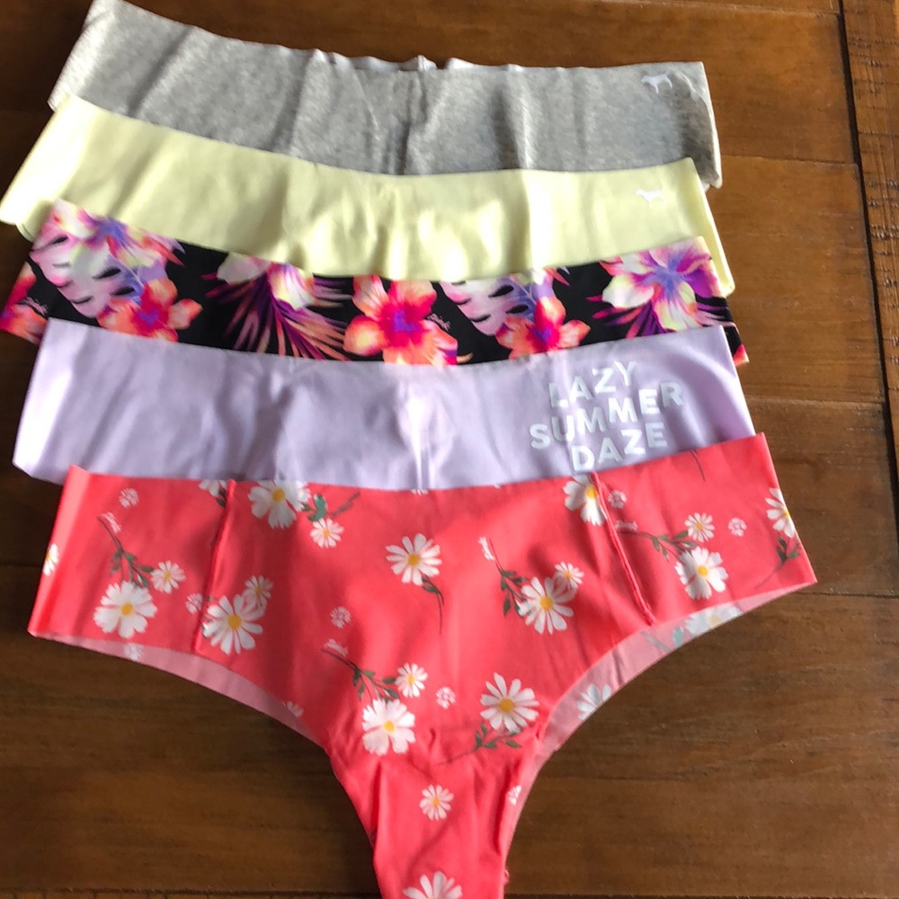 PINK Victoria’s Secret 5 Pack No Show Thongs